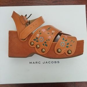Marc Jacob's flower wedge 38